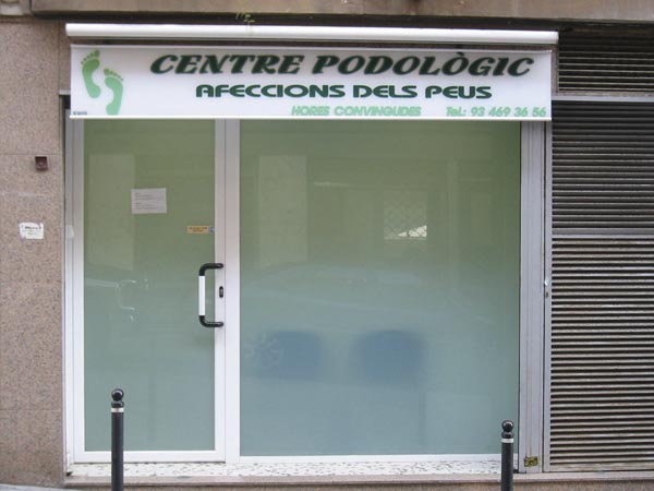 entrada de clinica podologica